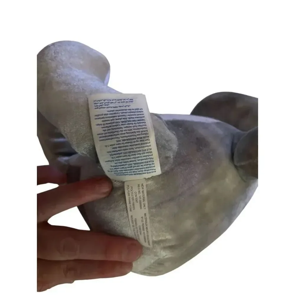 Build-A-Bear Workshop Gray White Great White Toothy Shark Plush Stuffed Animal